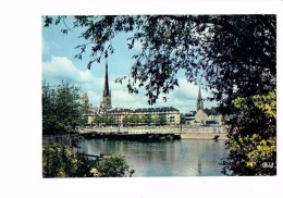 76 - ROUEN - Cathédrale - Péniche - Houseboats