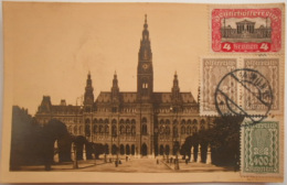 AUSTRIA - WIEN - RATHAUS - INFLA STAMPS - DAR - Vienna Center