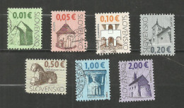 Slovaquie N°521, 523 à 528 Cote 7.30 Euros - Usados