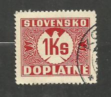 Slovaquie Taxe N°8 Cote 13.50 Euros - Other & Unclassified