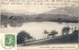 Puidoux - Le Lac De Bret - Dents De Morcles Et Le Grammont            1909 - Morcles