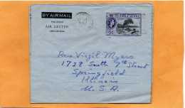 Siearra Leone 1957 Cover Mailed To USA - Sierra Leone (...-1960)