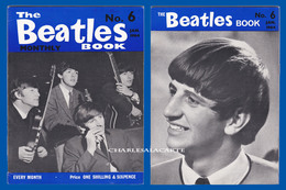 1964 JANUARY THE BEATLES MONTHLY BOOK No.6 AUTHENTIC SUBERB CONDITION SEE THE SCAN - Unterhaltung