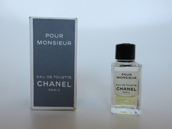 Pour Monsieur - Chanel - Eau De Toilette  4 ML - Miniatures Hommes (avec Boite)