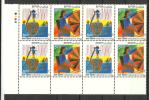 INDIA, 2006, National Children's Day, Childrens Day, Block Of 4, Art, Painting, Reptile,With Traffic Lights, MNH, (**) - Nuevos