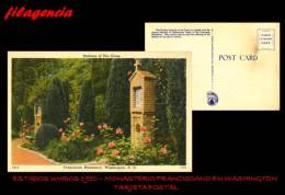 PIEZAS. ESTADOS UNIDOS. ENTEROS POSTALES. TARJETA POSTAL 1950. MONASTERIO FRANCISCANO EN WASHINGTON - Otros & Sin Clasificación