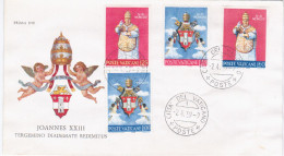 Vatican Vaticane Vaticano 1959 FDC - Postzegelboekjes