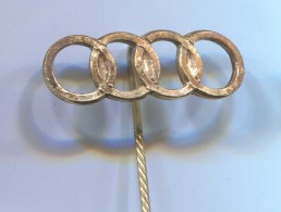 AUDI - Car Auto Automotive, Vintage Pin, Badge - Audi