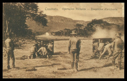 CUAMATO - MILITARES QUARTEIS-Operações Militares Exercicios ( Ed. Carvalho & Freitas Lda. Nº 595) Carte Postale - Angola