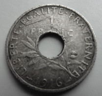 1 Franc 1916 Troué - 1 Franc