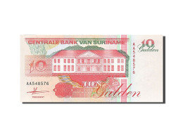 Billet, Suriname, 10 Gulden, 1991-1997, 1991-07-09, KM:137a, NEUF - Surinam