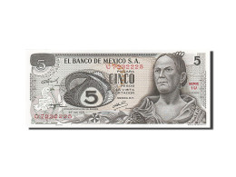 Billet, Mexique, 5 Pesos, 1969-1974, 1971-10-27, KM:62b, NEUF - Mexico