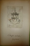 Ex-libris Héraldique XIXème  - Angleterre - Gulielmi DOUGLAS - Bookplates