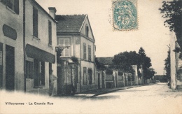 ( CPA 94 )  VILLECRESNES  /  La Grande Rue - - Villecresnes