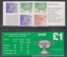 Ireland 1991 Ardagh  Booklet ** Mnh (29926) - Postzegelboekjes