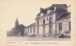 ( CPA 94 )  VILLECRESNES  /  Place De La Mairie - - Villecresnes