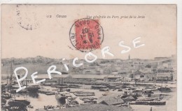 Delcampe - Algerie    Oran  Vue Generale Du Port - Oran