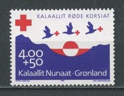 GROENLAND 1993  N° 224 ** Neuf = MNH Superbe Cote 4.50 € Croix Rouge Oiseaux Red Cross Birds Animaux - Ungebraucht