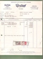 Facture - Fabrique Nationale De Cirages - CA VA SEUL - Vilvorde - 1949 - Profumeria & Drogheria