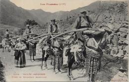 CPA Andorre Andorra écrite  9 X 14 Petit Format Métier Muletiers - Andorre