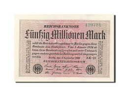 Billet, Allemagne, 50 Millionen Mark, 1923, 1923-09-01, KM:109b, SPL - 50 Mio. Mark