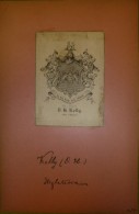Ex-libris Héraldique XIXème  - Angleterre - D.H. KELLY - The O'KELLY - Ex-Libris