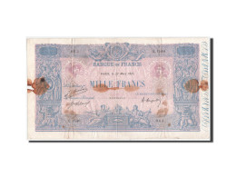 Billet, France, 1000 Francs, 1921, 22.03.1921, TB, Fayette:36.37, KM:67i - 1 000 F 1889-1926 ''Bleu Et Rose''