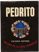 ETIQUETTE - PEDRITO -  COTE VERMEILLE - - Andere & Zonder Classificatie