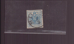 ITALIE LOMBARDO VENETIE 1850 N° 5 OBLITERE - Lombardo-Venetien