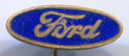 FORD  - Car Auto Automotive, Enamel, Vintage Pin, Badge - Ford