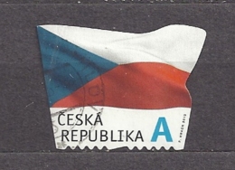 Czech Republic  Tschechische Republik  2015 Gest. Mi 865 The Flag Of The Czech Republic. Die Flagge Der Tschechische C.5 - Gebraucht