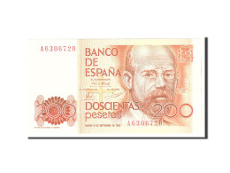 Billet, Espagne, 200 Pesetas, 1980, 1980-09-16, KM:156, SPL - [ 4] 1975-… : Juan Carlos I