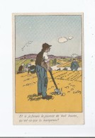 JOURNEE DE HUIT HEURES  CARTE SATYRIQUE DE CASTON (AGRICULTEUR) - Ereignisse