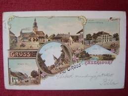 AUSTRIA / GANSENDORF - GROSS ENZERSDORF / LITHO - K.U.K.KASERNE / 1899 - Gänserndorf