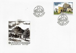 Czech Republic - 2016 - Beauties Of Our Country - Buchlov Castle - FDC (first Day Cover) - FDC