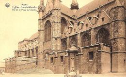 [DC2832] CPA - BELGIO - MONS - EGLISE SAINTE WAUDRU - Non Viaggiata - Old Postcard - Mons