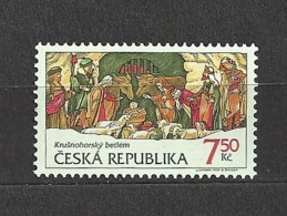 Czech Republic  Tschechische Republik  2006 MNH ** Mi 496 Sc 3326 Christmas - Krusnohorsky Nativity. - Unused Stamps