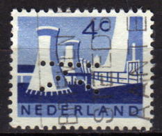 NIEDERLANDE 1963 - MiNr: 790 Perfin "K"  Used - Plaatfouten En Curiosa