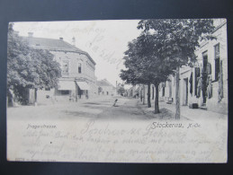 AK STOCKERAU B. Korneuburg Pragerstrasse 1905  /// D*20463 - Stockerau