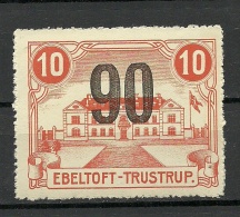 DENMARK Dänemark Tax Revenue Ebeltorf - Trustrup OPT Architecture * - Revenue Stamps