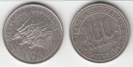 **** GABON - AFRIQUE CENTRALE - CENTRAL AFRICAN STATES - 100 FRANCS 1971 **** EN ACHAT IMMEDIAT !!! - Gabón