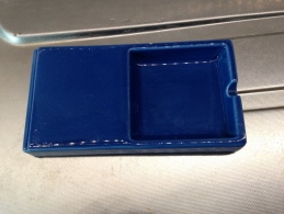 Cendrier Bleu - Porcelaine De Gien - Ashtrays