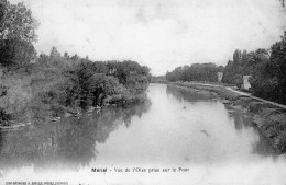 MERIEL - Vue De L'Oise Prise Sur Le Pont - Meriel