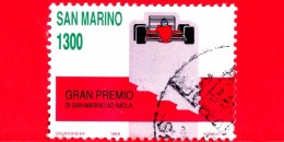 SAN MARINO - Usato - 1989 - Avvenimenti Sportivi A San Marino - Gran Premio Di Formula 1 A Imola - 1300 - Usati