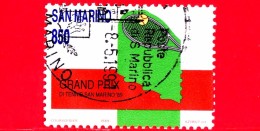 SAN MARINO - Usato - 1989 - Avvenimenti Sportivi A San Marino - Grand Prix Di Tennis  - 850 - Used Stamps