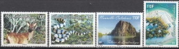 Nouvelle-Calédonie 2011 Yvert 1132 - 1135 Neuf ** Cote (2015) 10.00 Euro Paysages Et Animaux - Ungebraucht