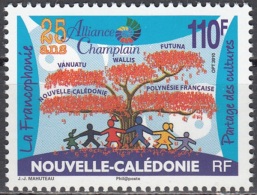 Nouvelle-Calédonie 2010 Yvert 1092 Neuf ** Cote (2015) 2.50 Euro 25 Ans Alliance Champlain - Nuovi