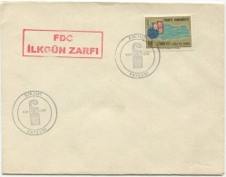 TURQUIE,TURKEI TURKEY KAYSERI FAIR  FDC - Cartas & Documentos