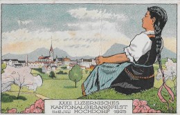 HOCHDORF → XXXII. Luzernisches Kantonalgesangsfest 11.& 12.07.1925 - Hochdorf