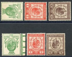 1929 PUC Wmk Sideways Set (3)  & Wmk Inverted Set (3) UM, SG.434a/6a, 434wi/6wi. (6) - Otros & Sin Clasificación